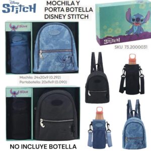 Mochila y portabotella Set Stitch caja 73.2000031