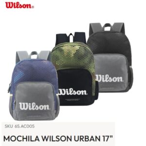 Mochila 17 pulgadas Wilson urban 071