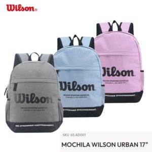 Mochila 17 pulgadas Wilson urban 041