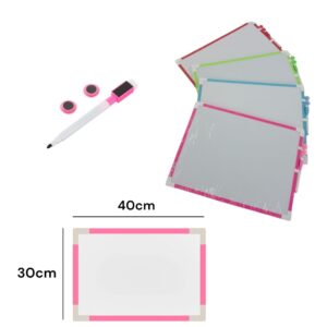 Pizarra blanca magnetica 30x40cm