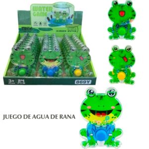 Juego agua Rana