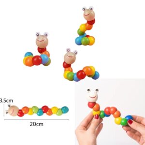 Gusanito madera antiestres