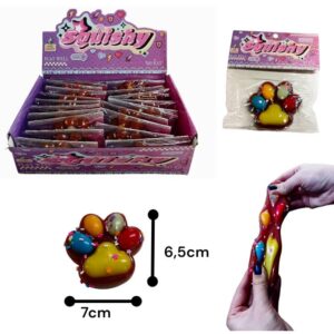 Apretable patita multicolor