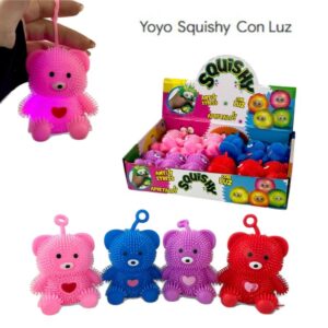 Apretable yoyo Osito con luz