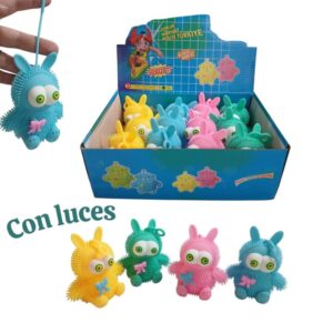 Apretable yoyo conejo. Con luz