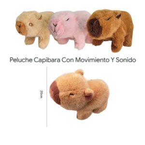 Capibara caminador con sonido