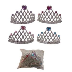 Corona plateada  precio individual, Se despacha en bolsa x 12 unidades.