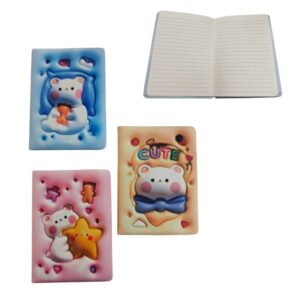 Libreta acolchonada osito 664 21 x 15cm