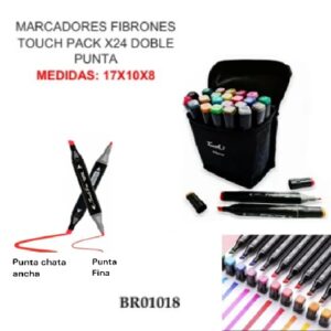 Fibrones doble punta x 24 u.