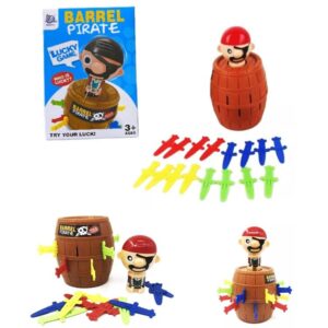 Juego Barril pirata J6502. Caja 12cm x 9cm