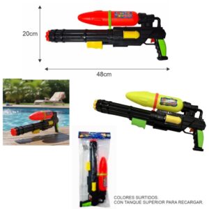 Pistola agua bolsa 48cm