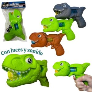 Pistola dino con luces y sonido 070