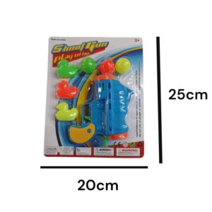 Pistola lanza bolas con pato