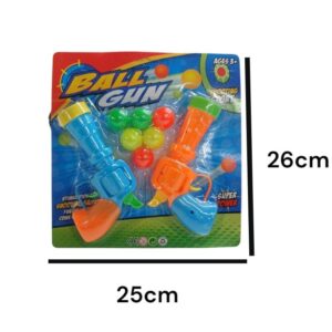 Pistola lanza bolas x 2. 857