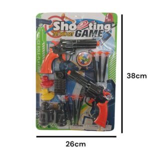 Pistola x2 con accesorios 622621