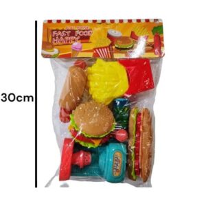 Set comida rapida bolsa