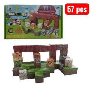 Bloques magneticos x 57 piezas