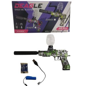 Pistola lanza bolitas hidrogel con pila recargable 27D1