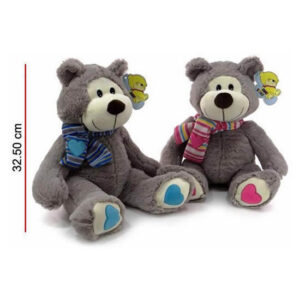 Oso con bufanda, de 32.50 cm.