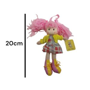 Muñeca 20cm tela sin sonido