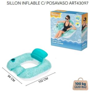 Sillon con apoyavasos 1.02 x 0.94