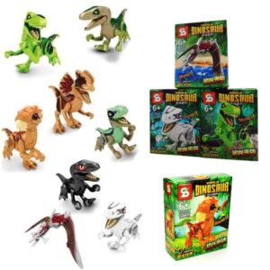 Dinosaurio para armar coleccionable.