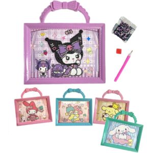 Cuadro con moño diamante k  011. 18cm x 14cm