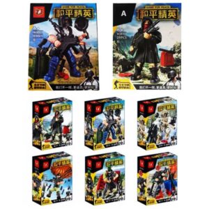 Muñeco de accion para armar con armas . Tropas de Elite. Caja 11cm x 9cm.