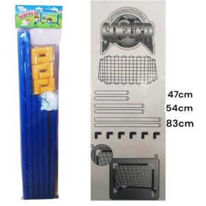 Arco de futbol plastico 248.  85cm alt x 56cm ancho x 49cm de prof.