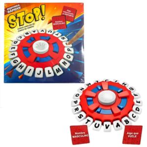 Juego palabras Stop. Misma dinamica del Basta. Usa pilas.