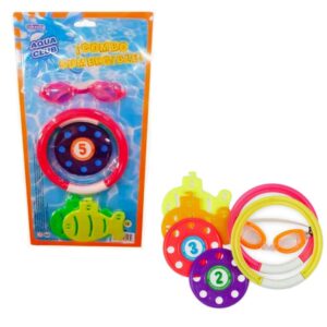 Aqua combo x2 ( discos/ submarino/ aros/ antiparra)