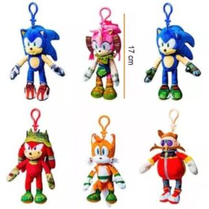 Llavero Sonic de peluche 15cm