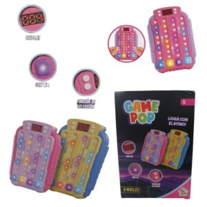 Juego ritmico electronico con luces y música