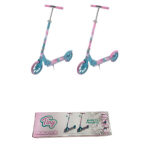 Monopatin 2 ruedas gigante Tiny. Soporta 100kg