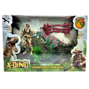 Dinosaurio set con hombre 76205