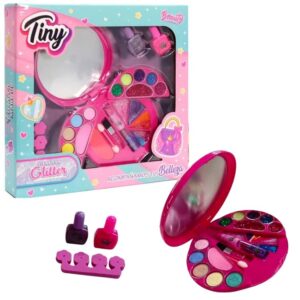 Maquillaje Tiny pupa circular caja 75820. Trae 2 esmaltes y separadedos