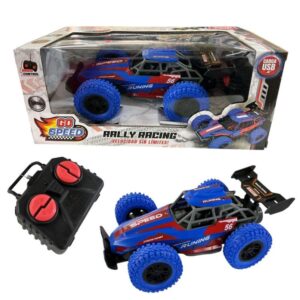 Auto a radio control Buggy 4F Go Speed con ruedas de goma
