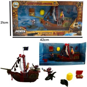 Barco Pirata. Trae accesorios, animales y piratas. Set 77683