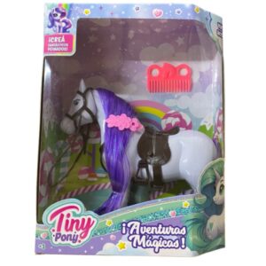 Caballo 16cm con accesorios.Tiny 75517