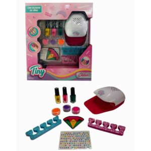 Set de uñas con secador Tiny 77374