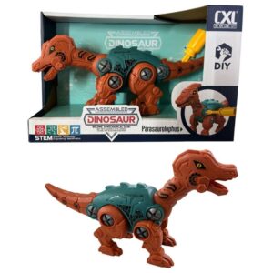Dino para armar 26 piezas con destornillador