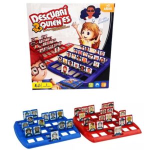 Juego quien- Descubri quien es. Misma dinamica del quien es quien. +3 años.