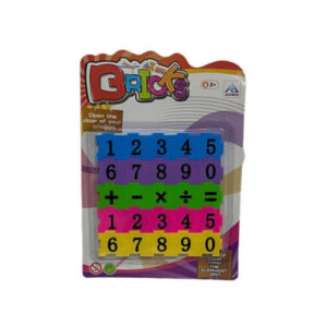 Numeros didacticos plasticos blister 18.5 x26cm