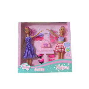 Muñeca tiny fashion x2