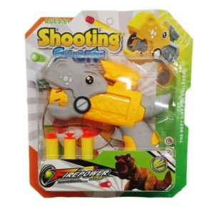 Pistola lanza dardos dino