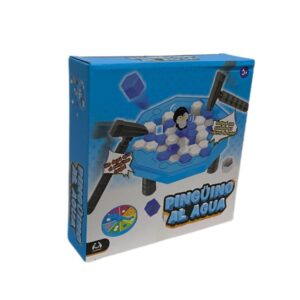 Pinguino al agua grande caja 25cm