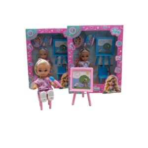 Muñeca tiny vamos a pintar