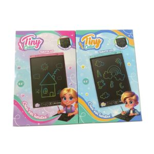 Pizarra magica tiny. Tableta lcd 74758. Con pilas 3v reemplazable. 8.5 pulgadas