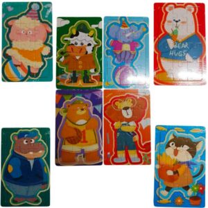 Rompecabezas animal x 12 piezas 55810