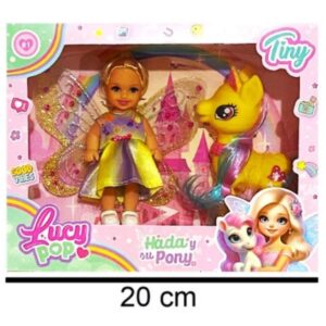 Muñeca Lucy con pony 55023